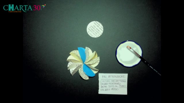 Una pagina un addobbo